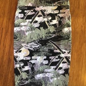 Gravel and Gold pencil skirt (1)